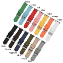 Wholesale Custom Soft Fabric Ventilate Nylon Watch Straps Suitable For Whole Series Apple Watch 38mm 40mm 41mm 42mm 44mm 45mm
