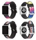 2022 وصول جديد ساعة رياضية لحلقة Apple Watch Series Silicone I Watch Raps 38 40 42 44 مللي متر عصابات مطاطية مغطاة بالنايلون