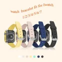 Heißer Verkauf gut gestaltete bunte weiche hohe Qualität Silikon Mode Sport Uhren armbänder für Apple Watch 38/40/41mm 42/44/45mm