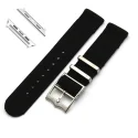 26 Farben erhältlich atmungsaktive Stoffs chleife Ersatz Sport elastisches Nylon armband für Apple Watch 1 2 3 4 5 6 Se