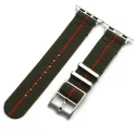 316l Buckle Elastic Quick Release Watch Strap For Apple Watch Series 6 5 4 3 2 1 Fabric Nylon Watch Band