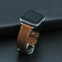 Eco-friendly Genuine Leather Watch Strap For Apple Series 3 4 5 Waterproof Vintage Leather Watch Wrist Bands