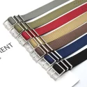 Premium Quality Replacement Braided Nylon Nato Watch Bands For Td Adjustable Wrist Watch Strap