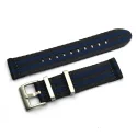 New Fashion 18mm 20mm 22mm Gray Blue 2piece Nylon Watch Strap