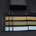 Pvd Hardware Glossy Fabric Nylon Watchstrap Seatbelt Watch Bands Nato Manufacturer
