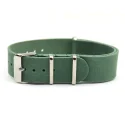 New Color Crazy Horse Leather Nato Strap 20mm 22mm Lawngreen Cow Leather Watch Bands