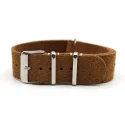 Hotsale 18mm 20mm 22mm Cow Suede Leather Nato Strap