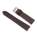 Mutiholes Quick Release Watchbands 18mm 20mm 22mm Quality Genuine Oil Leather Rally Racing Watch Strap