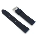 Vintage Navy Blue G10 Strap 20mm 22mm Cow Leather Watch Band