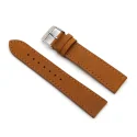 Custom Tan Leather Wrist Watch Strap Vintage For Men Women Fashion Watch