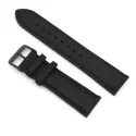Pvd Buckle Crazy Horse Cow Leather Vintage Black Watch Strap Leather 20mm 22mm