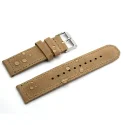 Yunse Newest 30 Colors Two Piece Nato Waterproof 18 20 22 24mm Vintage Canvas Watch Strap