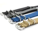 Yunse Newest 1.3mm Seatbelt Nato 20mm 22mm Premium Loop Nylon Watch Strap