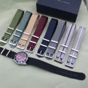 27 Colors In Stock Twill Pattern Single Pass Nylon Watch Bands 20mm 22mm Premium Nato Strap