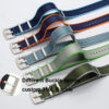colourful seatbelt watch strap