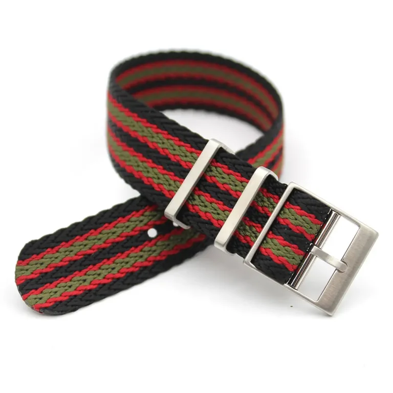 black red green