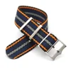 black orange blue grey