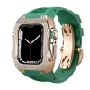 full rose gold+green