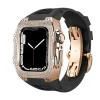 full rose gold+black